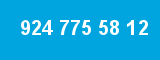924 775 58 12
